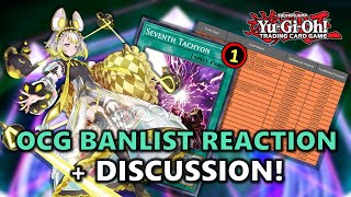 YUGIOH OCG March 2025 Ban List Reaction + Discussion! How will the TCG do things different?