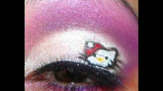 Hello Kitty Look Makeup Tutorial How-To (Not using M.A.C HK Collection)