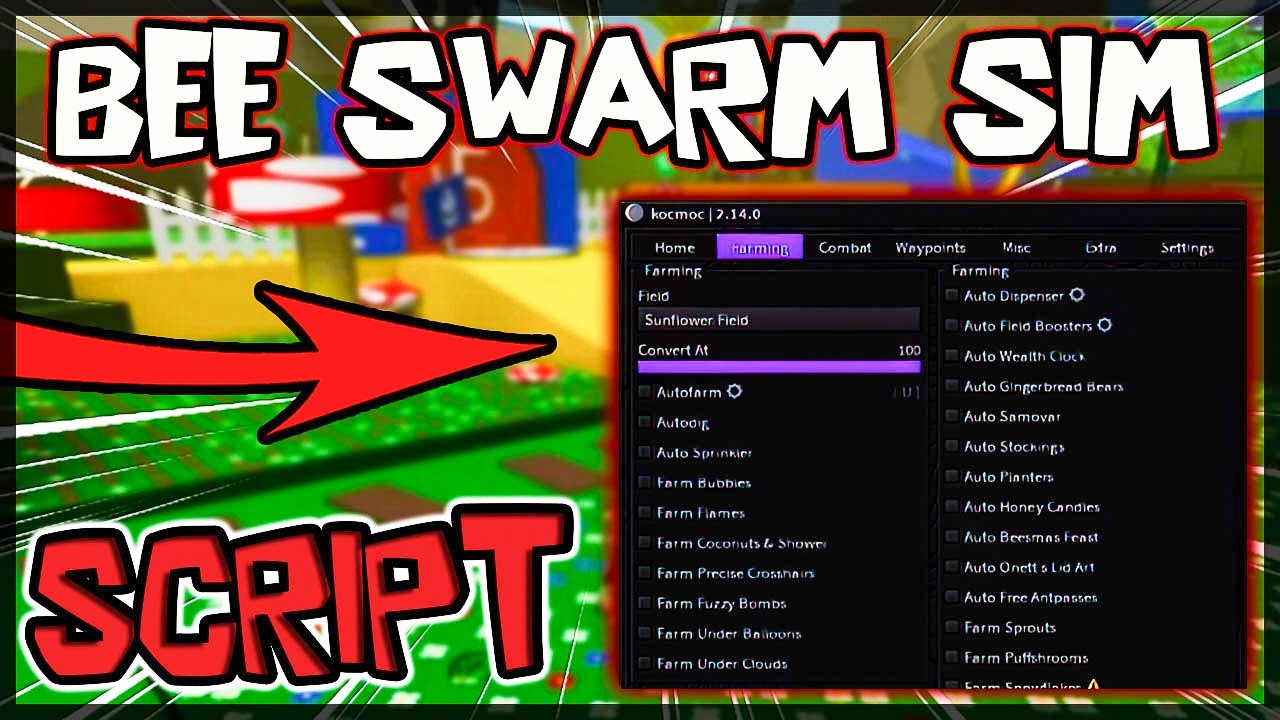 UPDATED | Bee Swarm Simulator SCRIPT | 2026 | Autofarm ✅