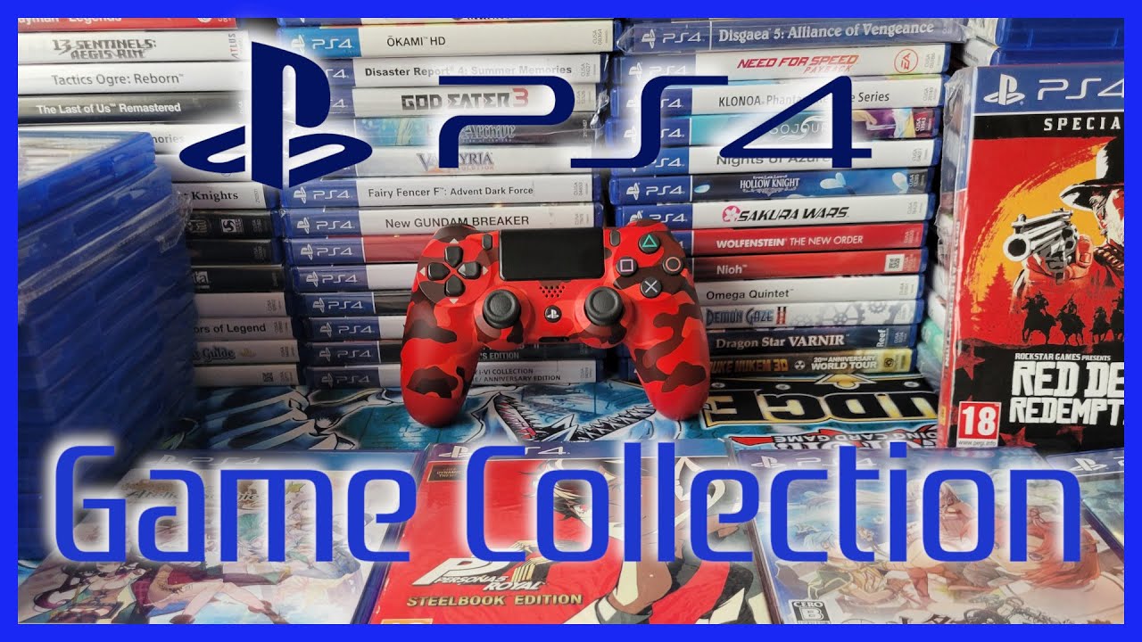 My PS4 Collection: 170+ games (Lots of JRPGs, Must-Plays, Hidden Gems)