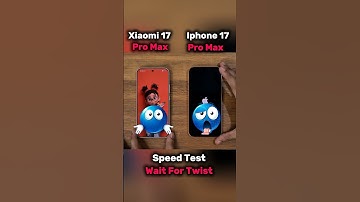 🎯 Xiaomi 17 Pro Max vs iPhone 17 Pro Max – Ultimate Speed Test Showdown! 🚀🔥#shorts
