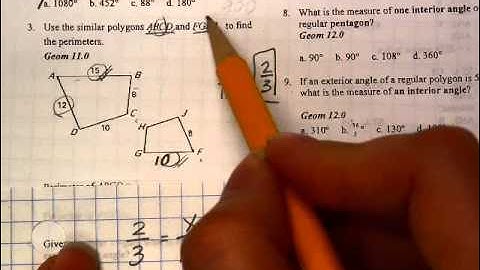 Ch 8 Review I - 3 Similar Polygons