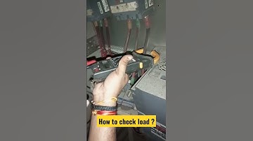 How to check load । How to measure load। how to check current। How to check ampere #load #current