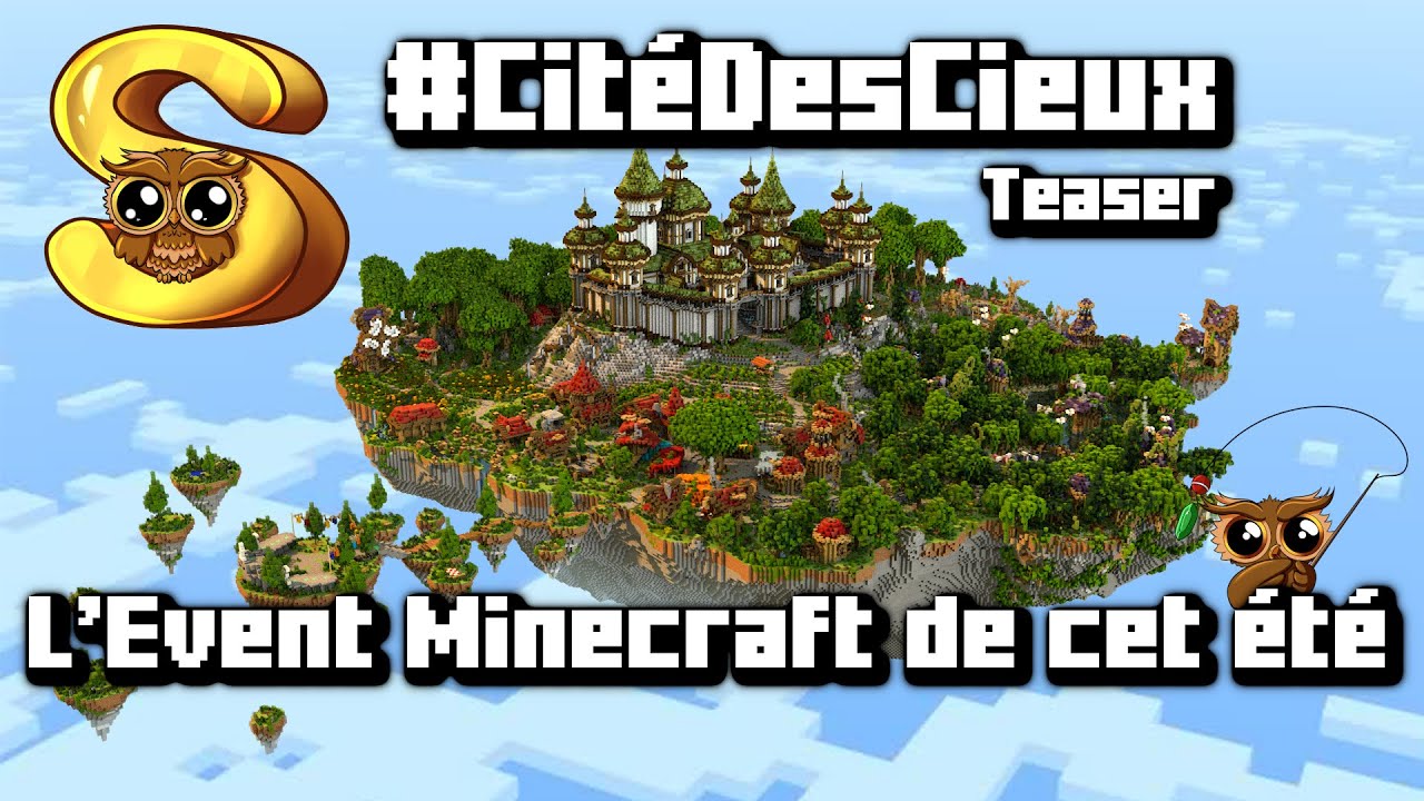 [Teaser] La Cité des Cieux - L'Event Minecraft de l'été - YouTube