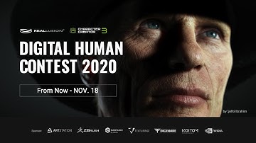 Digital Human Contest 2020 |  Character Creator | Groundbreaking Tools Enliven Character Art