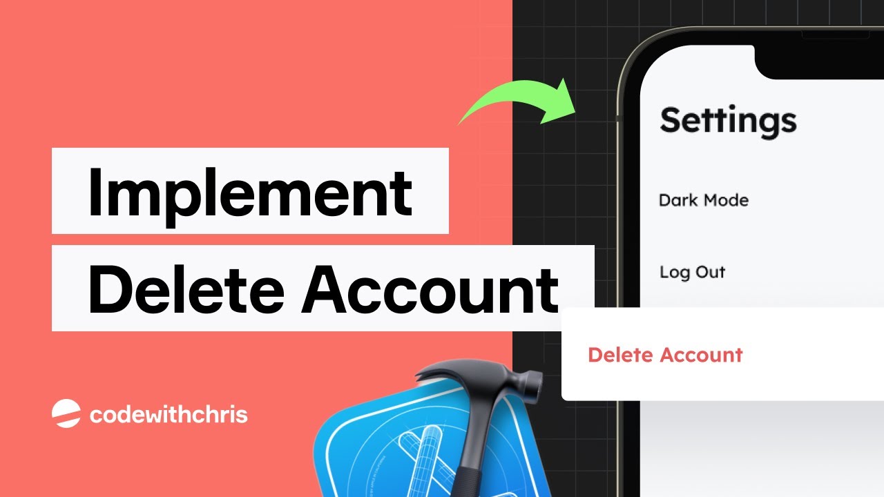 How To Implement Delete Account In Your App YouTube
