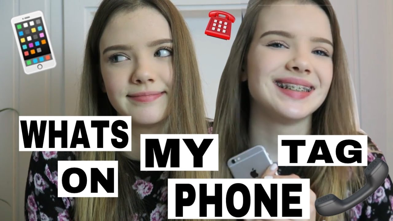 WHATS ON MY PHONE TAG 📞 ⎮ Melina Celine
