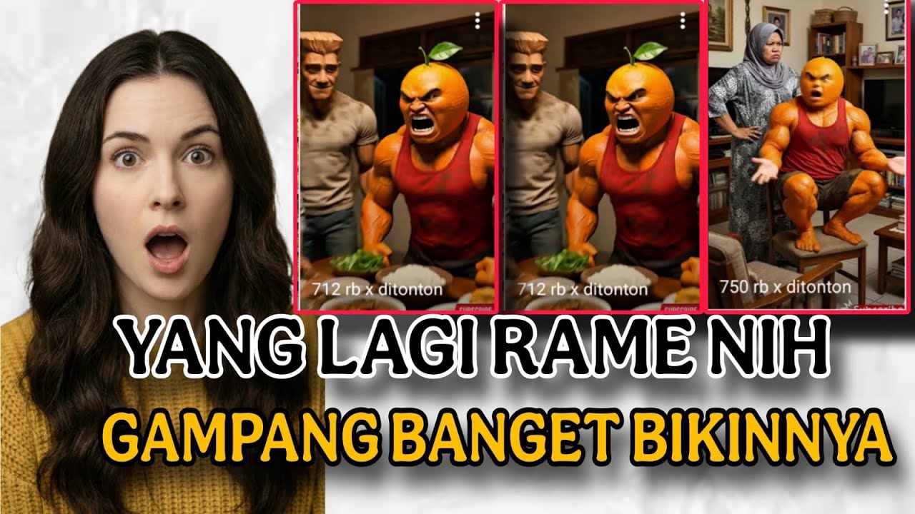 CARA BUAT VIDEO AI ANOMALI “SI UDIN” YANG LAGI V1RAL (MUDAH & GRAT1S)