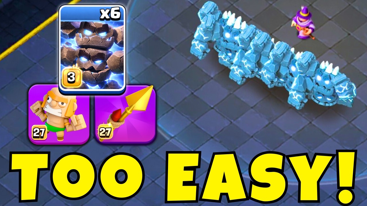 Best Army for Legend League TH 18 - Meteor Golem Attack Strategy (Clash of Clans)