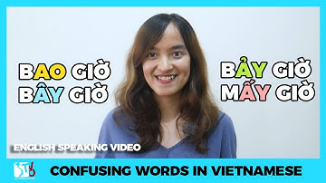 Confusing words in Vietnamese #2 | Learn Vietnamese with TVO