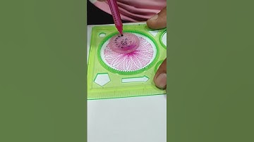 So Beautiful So Elegant Spirograph Design #spirograph #art #drawing #shorts #trending #500subs #diy