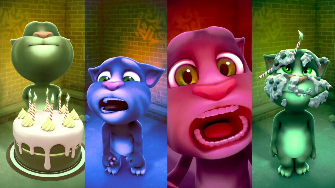 Talking Tom Funny Gameplay Ep2087