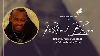 Memorial Service for the Life of  Richard Bryan