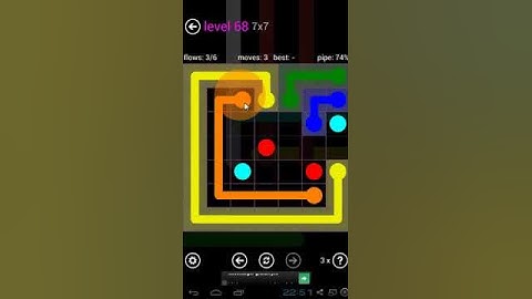 Flow Free - 7 x 7 Mania Level 68