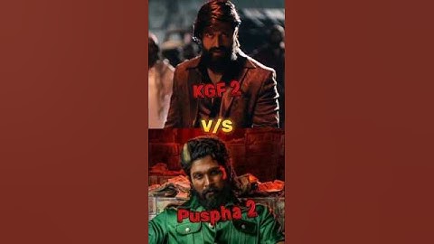 KGF 2 V/S Pushpa 2 🔥 | Box Office Collection War 😱|#kgf2 #collection #pushpa2