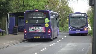 Wych Lane BRT buses