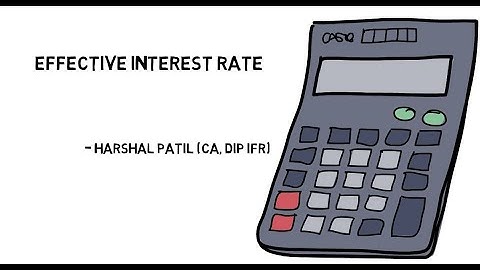 Effective Interest Rate (EIR) - Concept and its application under IFRS 9/Ind AS 109