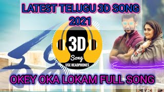 okey oka lokam song//3d songs//sashi movie//latest telugu song 2021//Maa Movies Clips