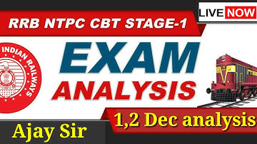 RRB NTPC Exam Analysis (1st& 2nd Feb 2021, All Shifts) | Reasoning Asked Questions by ajay sir