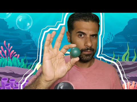 ASMR - Explorando e levando você ao fundo do mar 🌊
