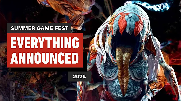 Everything Announced at Summer Game Fest 2024