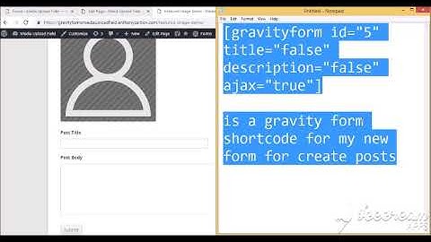 Setup Post Featured Image using Gravity Forms Media Upload Field