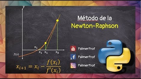 Métodos Numéricos -  Newton-Raphson
