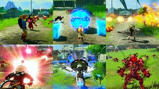 All Characters Unique Action - Hyrule Warriors: Age of Calamity