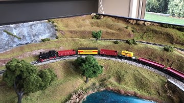 Custom  N Gauge Model Railway Dining Table