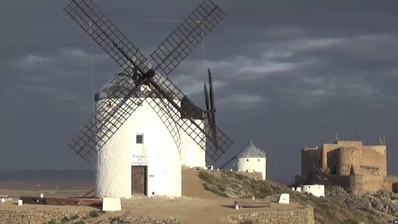 スペイン旅行 ラ マンチャ ドン キホーテの風車 Spain Travel La Mancha Don Quixote Windmill Youtube