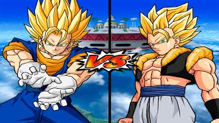 SUPER VEGITO vs SUPER GOGETA - Dragon Ball Z: Budokai Tenkaichi 3 [4K60FPS]