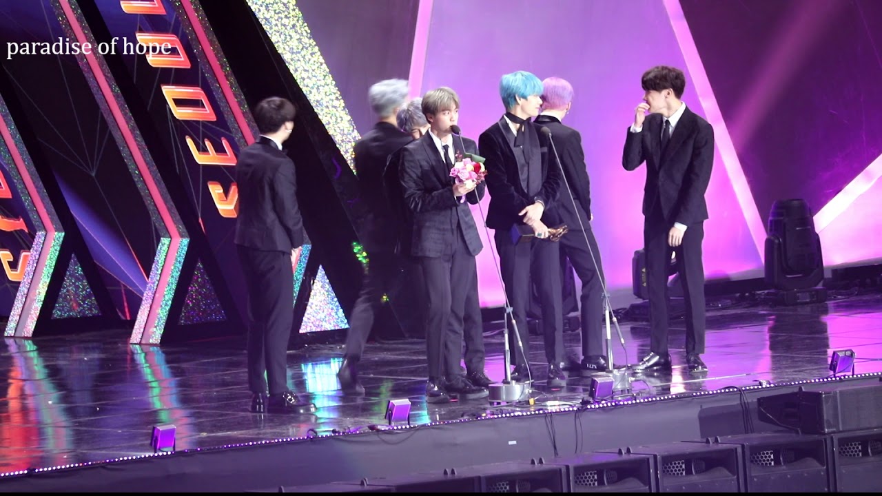 190115 SMA 서가대 BTS 방탄소년단 본상 제이홉 직캠 (JHOPE FOCUS FANCAM) 4K