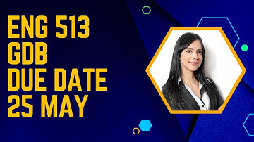 eng 513 gdb solution 2023|ENG513 GDB SOLUTION