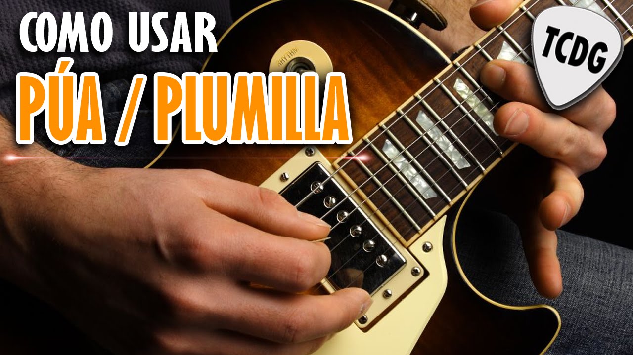 Aprender Como Tocar Guitarra Eléctrica Desde Cero: Como Usar La Púa #3 TCDG  - YouTube