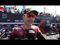 FIRST IMPRESSIONS: Top 3 reacts to a vibrant Race 2 at Donington Park 🎙️ | 2026 #UKWorldSBK