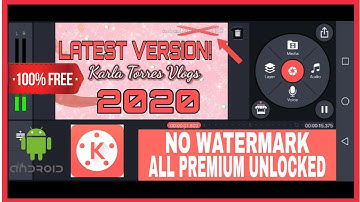 HOW TO REMOVE WATERMARK IN KINEMASTER (2020) | LATEST VERSION | FREE |(Tagalog)