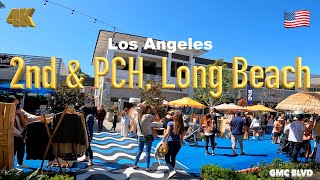 [4K] Los Angeles 🇺🇸, 2ND and PCH Long Beach - California US | Drive