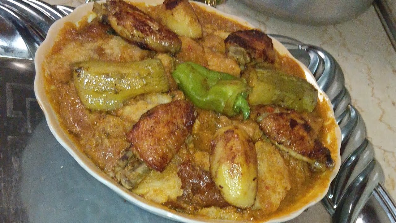 شخشوخة لخبز ليابس ساهلة وبنتها هايلة @