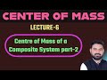 Centre of Mass of a Composite System part-2 LECTURE-6