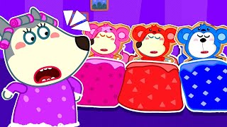 Jangan Pura-Pura Tidur Untuk Menipu Ibu! Lagu Agar Bayi Tidur Nyenyak! 😍 | Wolf Indonesia