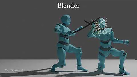 I tried to recreate a Jackie Chan stunt in Blender