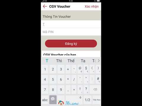 Hướng dẫn cách sử dụng voucher của CGV để đặt vé trên điện thoại