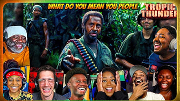 FUNNIEST “What do you mean, you people?” Reactions! Tropic Thunder Movie Reaction - Robert Downey Jr