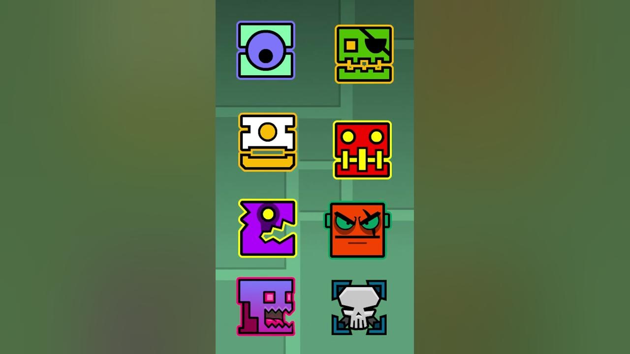 Explore the Best Geometry_dash_icon Art