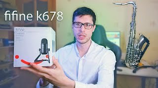 картинка: FIFINE K678 usb микрофон с aliexpress