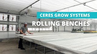Elevating Greenhouse Efficiency: Rolling Benches in Lauritzen Botanical Gardens' New Ceres Design