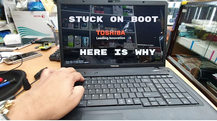 Laptop Stuck On Boot Logo|Here Is Why-TOSHIBA SATELLITE PRO L770