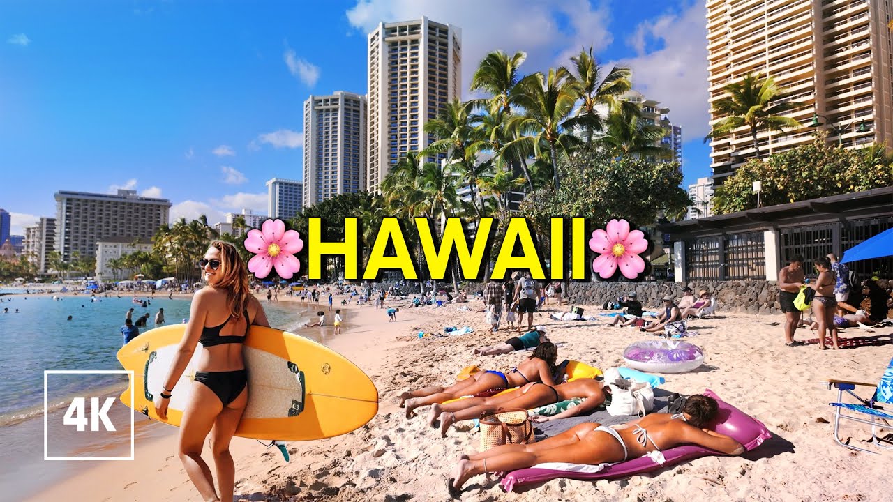 Waikiki Beach Walk - Spring Break in Honolulu, Hawaii