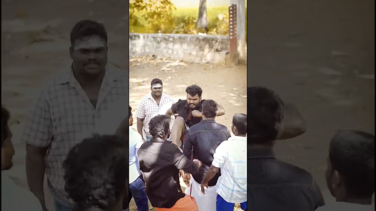 kutti Puli mass fight scene recreation 💥💥🔪❤️ 