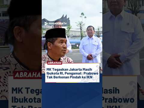Prabowo masih enggan berkantor di IKN?